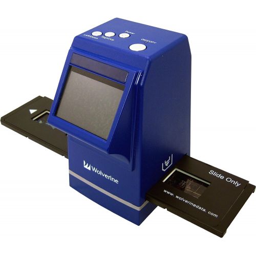  Wolverine F2D300 7.3MP 35mm Slides and Negatives to Digital Image Converter (Blue)