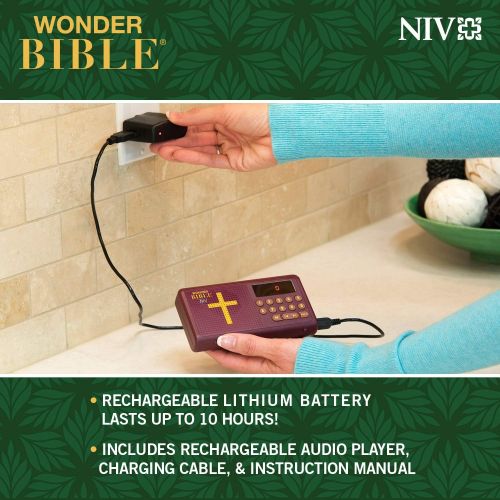  [아마존베스트]Wonder Bible NIV- The Talking Audio Bible Player (New International Version), As Seen on TV