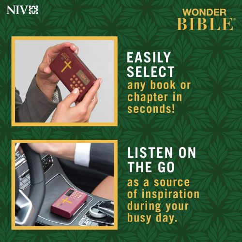  [아마존베스트]Wonder Bible NIV- The Talking Audio Bible Player (New International Version), As Seen on TV