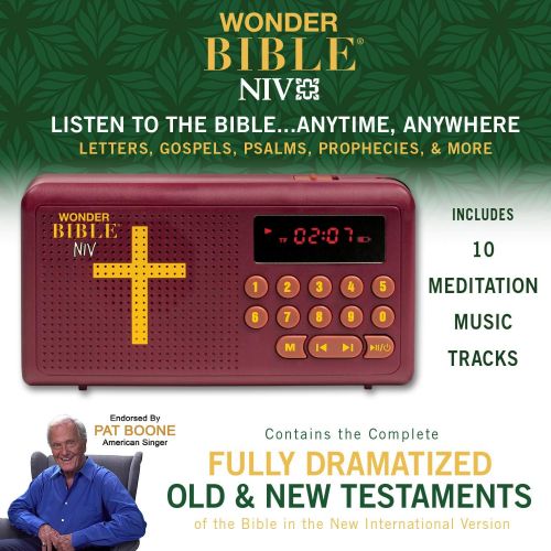  [아마존베스트]Wonder Bible NIV- The Talking Audio Bible Player (New International Version), As Seen on TV