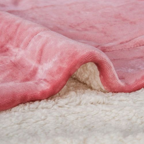  WONDER MIRACLE Fuzzy Blanket or Fluffy Blanket for Baby Girl or boy, Soft Warm Cozy Coral Fleece Toddler, Infant or Newborn Receiving Blanket for Crib, Stroller, Travel, Outdoor, Decorative(28 x