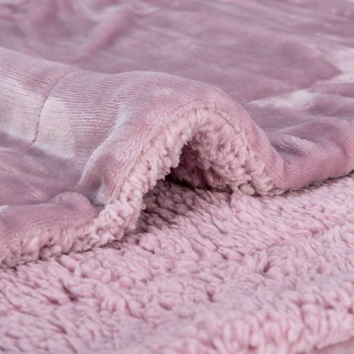  WONDER MIRACLE Fuzzy Blanket or Fluffy Blanket for Baby Girl or boy, Soft Warm Cozy Coral Fleece Toddler, Infant or Newborn Receiving Blanket for Crib, Stroller, Travel, Outdoor, Decorative(28 x