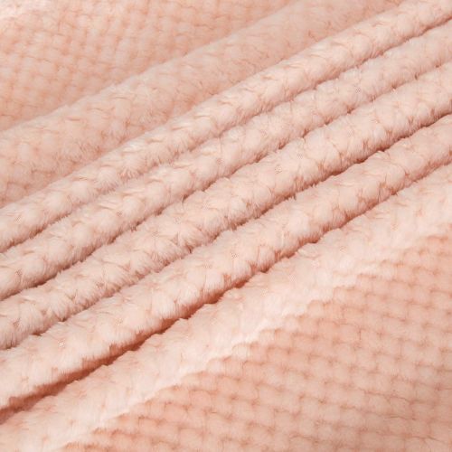  WONDER MIRACLE Fuzzy Blanket or Fluffy Blanket for Baby Girl or boy, Soft Warm Cozy Coral Fleece Toddler, Infant or Newborn Receiving Blanket for Crib, Stroller, Travel, Outdoor, Decorative(28 x