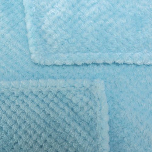  WONDER MIRACLE Fuzzy Blanket or Fluffy Blanket for Baby Girl or boy, Soft Warm Cozy Coral Fleece Toddler, Infant or Newborn Receiving Blanket for Crib, Stroller, Travel, Outdoor, Decorative(28 x