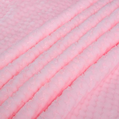  WONDER MIRACLE Fuzzy Blanket or Fluffy Blanket for Baby Girl or boy, Soft Warm Cozy Coral Fleece Toddler, Infant or Newborn Receiving Blanket for Crib, Stroller, Travel, Outdoor, Decorative(28 x