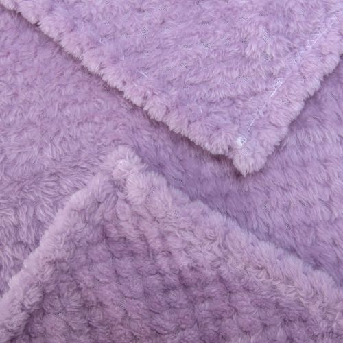  WONDER MIRACLE Fuzzy Blanket or Fluffy Blanket for Baby Girl or boy, Soft Warm Cozy Coral Fleece Toddler, Infant or Newborn Receiving Blanket for Crib, Stroller, Travel, Outdoor, Decorative(28 x