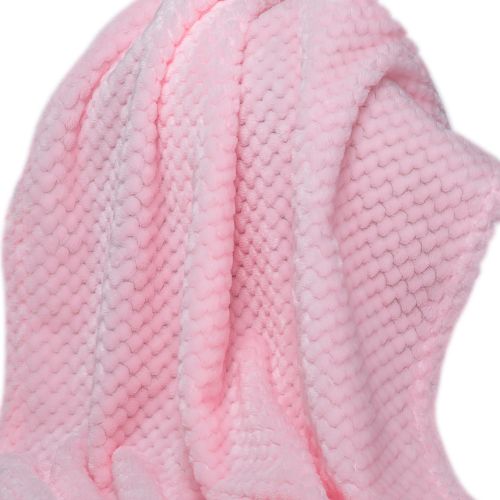  WONDER MIRACLE Fuzzy Blanket or Fluffy Blanket for Baby Girl or boy, Soft Warm Cozy Coral Fleece Toddler, Infant or Newborn Receiving Blanket for Crib, Stroller, Travel, Outdoor, Decorative(28 x