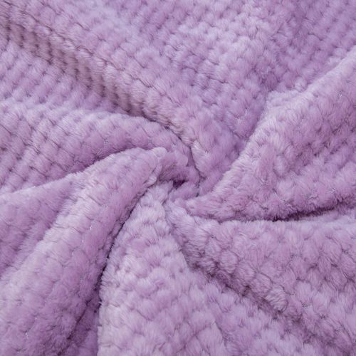  WONDER MIRACLE Fuzzy Blanket or Fluffy Blanket for Baby Girl or boy, Soft Warm Cozy Coral Fleece Toddler, Infant or Newborn Receiving Blanket for Crib, Stroller, Travel, Outdoor, Decorative(28 x