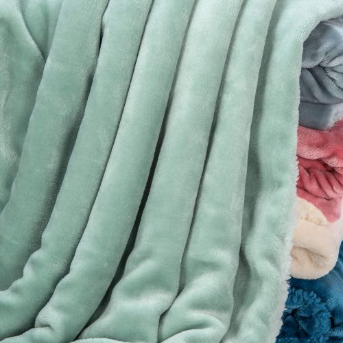  WONDER MIRACLE Fuzzy Blanket or Fluffy Blanket for Baby Girl or boy, Soft Warm Cozy Coral Fleece Toddler, Infant or Newborn Receiving Blanket for Crib, Stroller, Travel, Outdoor, Decorative(28 x