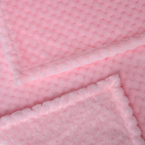  WONDER MIRACLE Fuzzy Blanket or Fluffy Blanket for Baby Girl or boy, Soft Warm Cozy Coral Fleece Toddler, Infant or Newborn Receiving Blanket for Crib, Stroller, Travel, Outdoor, Decorative(28 x