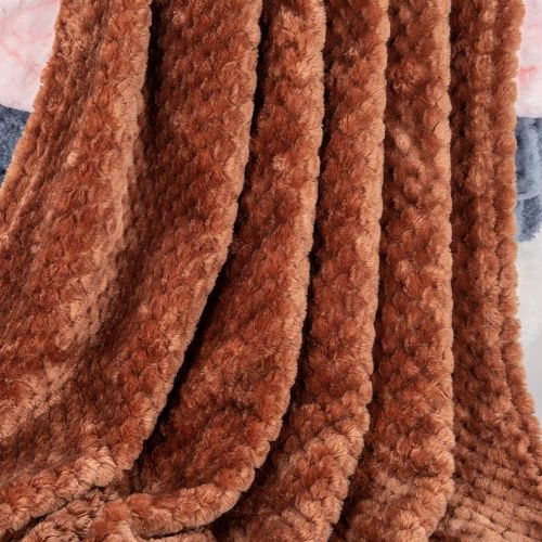  WONDER MIRACLE Fuzzy Blanket or Fluffy Blanket for Baby Girl or boy, Soft Warm Cozy Coral Fleece Toddler, Infant or Newborn Receiving Blanket for Crib, Stroller, Travel, Outdoor, Decorative(28 x