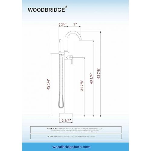  WOODBRIDGE F 0001 F0001BN Faucet, (L) 10 3/4