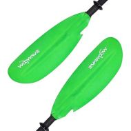 Kayak Paddles Adjustable 91.3 inch/231cm Aluminum Shaft and Reinforced Fiberglass Blades,Lightweight Kayak Paddle for Kayaking Boating Oar with a Premium Paddle Leash