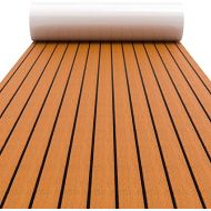 EVA Foam Boat Flooring Decking Sheet Marine Mat Non-Slip and Self-Adhesive Flooring for Motorboat RV Yacht Kayak Swimming Pool Sea Deck Pad, 94.5x31.5 inch