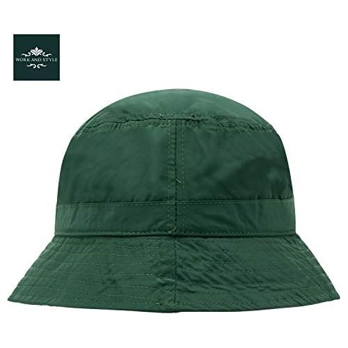  [아마존베스트]WORK AND STYLE My Bucket Waterproof Bucket Hat