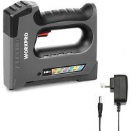 WORKPRO 6 in 1 Cordless Staple Gun, 3.6V Rechargeable Electric Stapler, Charger Included, Staples Excluded