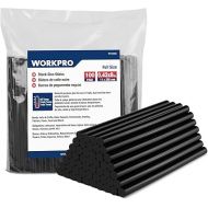 WORKPRO 100 Pack Black Hot Melt Adhesive Glue Sticks for All-Temp Glue Guns, 0.43x8 Inches, Multipurpose for DIY Craft General Repairs, Home Decorations and Gluing Projects