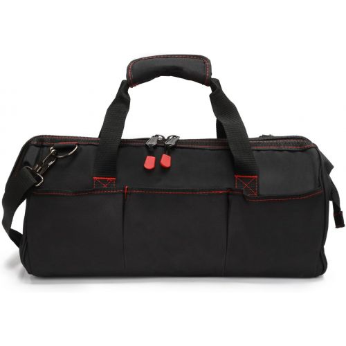  [아마존베스트]WORKPRO Close Top Storage Tool Bag, 18, Black/Red, W081023A,Black&Red