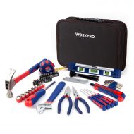Workpro 100-Piece Kitchen Drawer Home Tool Kit, Home Repair Tool Set with Easy Carrying Pouch