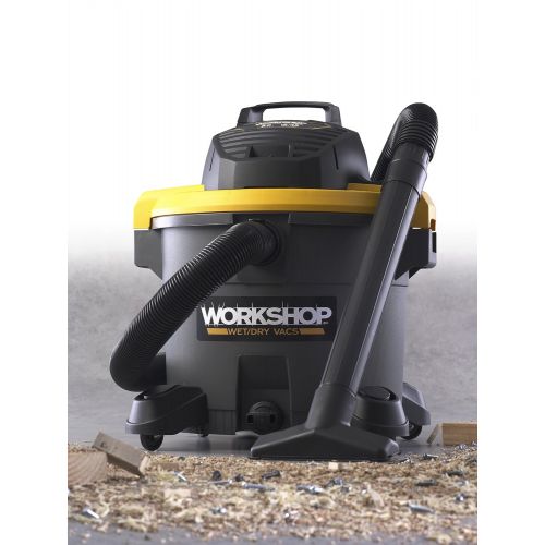  WORKSHOP Wet/Dry Vacs WORKSHOP Wet Dry Vac WS1200VA Heavy Duty General Purpose Wet Dry Vacuum Cleaner, 12-Gallon Shop Vacuum Cleaner, 5.0 Peak HP Wet And Dry Vacuum