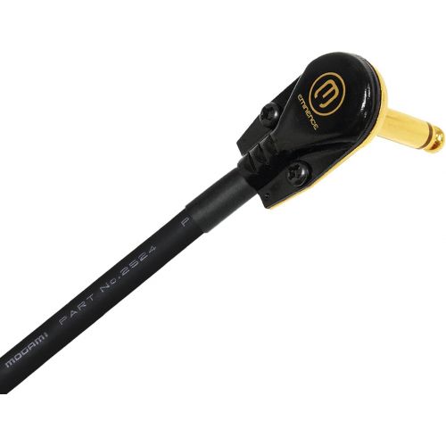  2 Units - 4 Foot-Pedal, Effects, Patch, instrument cable CUSTOM MADE By WORLDS BEST CABLES  made using Mogami 2524 wire and Eminence Gold Plated ¼ inch (6.35mm) R/A Pancake type C