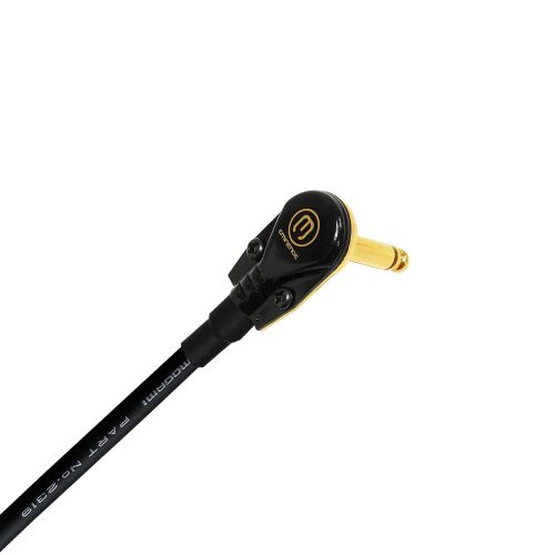  6 Units - 4 Inch - Pedal, Effects, Patch, instrument cable CUSTOM MADE By WORLDS BEST CABLES  made using Mogami 2319 wire and Eminence Gold Plated ¼ inch (6.35mm) R/A Pancake type
