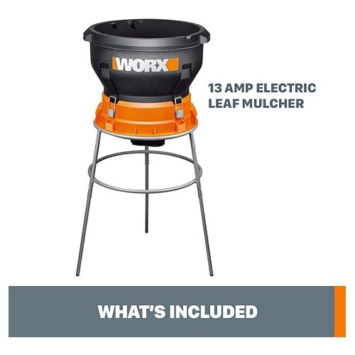  Worx WG430 13 Amp Electric Leaf Mulcher