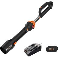 Worx Nitro WG543 20V LEAFJET Leaf Blower Cordless with Battery and Charger, Blowers for Lawn Care Only 3.8 Lbs., Cordless Leaf Blower Brushless Motor - Battery & Charger Included