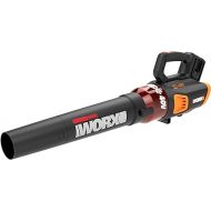 Worx 40V Turbine Leaf Blower Cordless with Battery and Charger, Brushless Motor Blowers for Lawn Care, Compact and Lightweight Cordless Leaf Blower WG584.9 - Tool Only