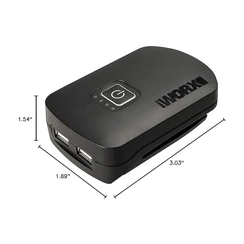  WORX WA3769 USB Charger Adapter Battery