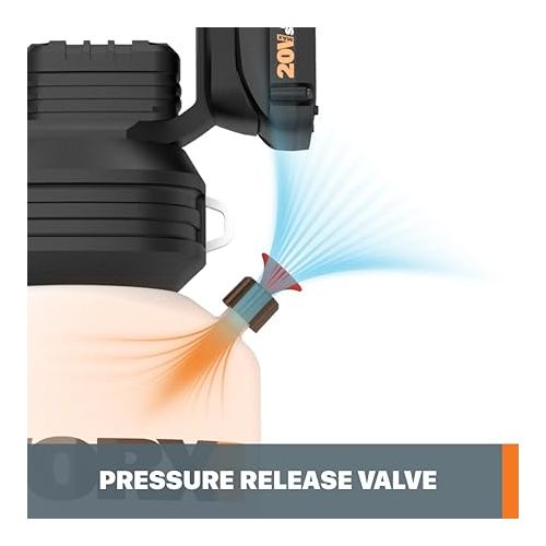  Worx WG829 20V Power Share 2-Gallon Cordless Yard Sprayer