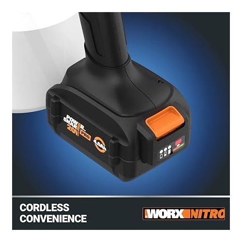  WORX NITRO 20V Cordless Paint Sprayer Power Share with Brushless Motor