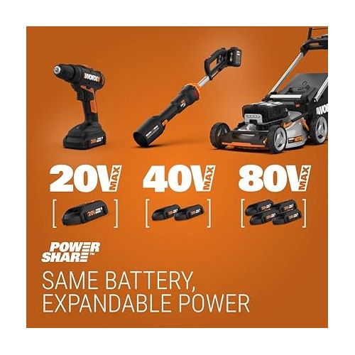 Worx WX261L.9 20V Power Share Brushless Impact Driver (Tool Only)