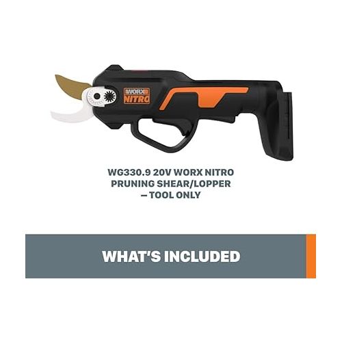  Worx 20V Worx NITRO Pruning Shear/Lopper with Power Share (Tool Only) - WG330.9