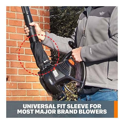  WORX WA4094 GUTTERPRO Universal Gutter Cleaning Kit, 11’ Reach