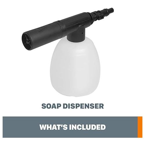  Worx WA4036 13.5 oz Soap Dispenser Attachment Bottle for Hydroshot Portable Power Cleaners