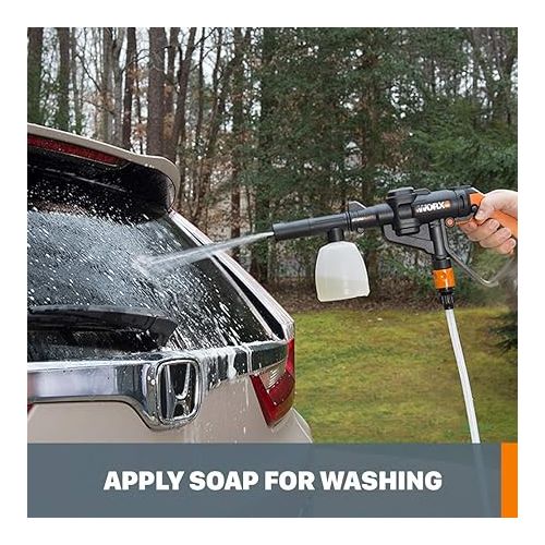  Worx WA4036 13.5 oz Soap Dispenser Attachment Bottle for Hydroshot Portable Power Cleaners