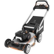 Worx Nitro 80V Cordless Self-Propelled Lawn Mower, Powerful Battery Lawn Mower with Brushless Motor, 3-in-1 Cordless Lawn Mower WG761 Power Share PRO - 2 Batteries & Basecamp Charger Included