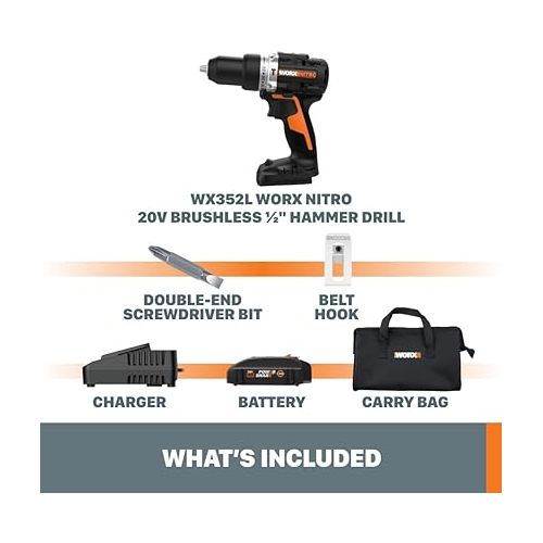  Worx WX352L 20V Power Share 1/2