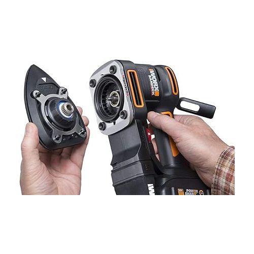  Worx WX820L.9 20V Power Share Sandeck 5-in-1 Cordless Multi-Sander (Tool Only)