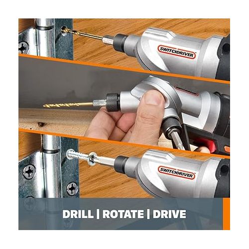  Worx WX176L.9 20V Power Share Switchdriver 2-in-1 Cordless Drill & Driver (Tool Only)