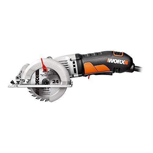  Worx WX429L 4 Amp WORXSAW 4.5 Electric Compact Circular Saw