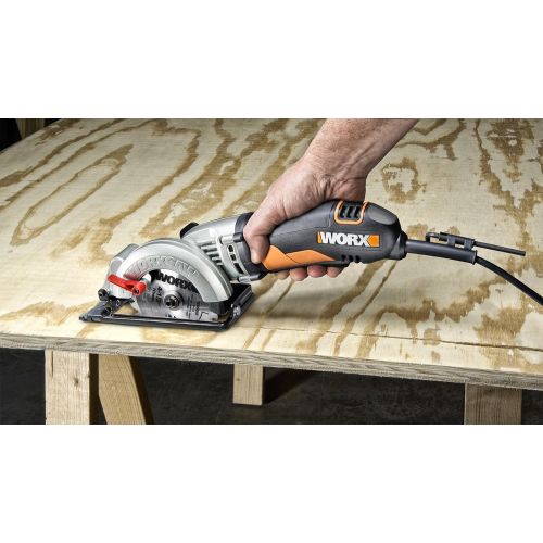  Worx WX429L 4 Amp WORXSAW 4.5 Electric Compact Circular Saw