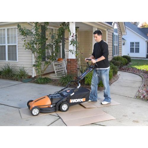  WORX WG788 36V 19 Cordless Electric Lawn Mower with IntelliCut