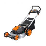 WORX WG774 Intellicut 56V Cordless 20 Lawn Mower with Mulching Capabilities, Orange and Black