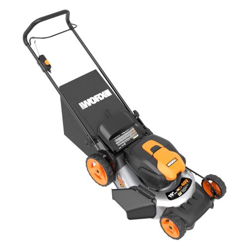  WORX WG751 40V 19 Cordless Lawn Mower, 2 Batteries and Charger Included