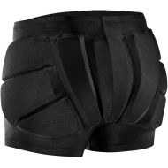 WOSAWE Youth Protective EVA Padded Shorts Hips Tailbone Protector Skating Skiing Impact Pad