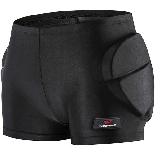  WOSAWE Youth Protective EVA Padded Shorts Hips Tailbone Protector Skating Skiing Impact Pad