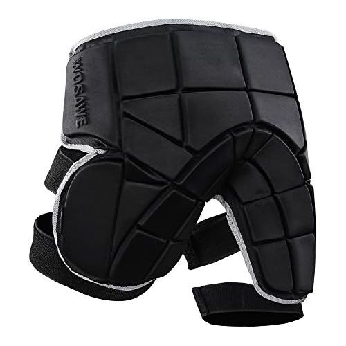  WOSAWE Youth 3D Outdoor Sports Skateboarding Hip Pad Removable Skate Protective Padded Shorts