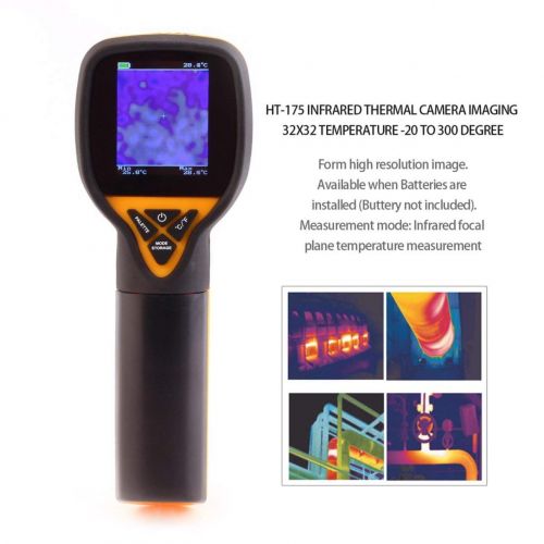  WOSOSYEYO HT-175 Infrared Thermal Camera Imaging 32X32 Temperature -20 to 300 Degree(Color:black & orange)